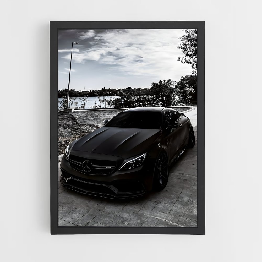 Poster exceptionnel C AMG Coupé – affiche Mercedes (vue 2)